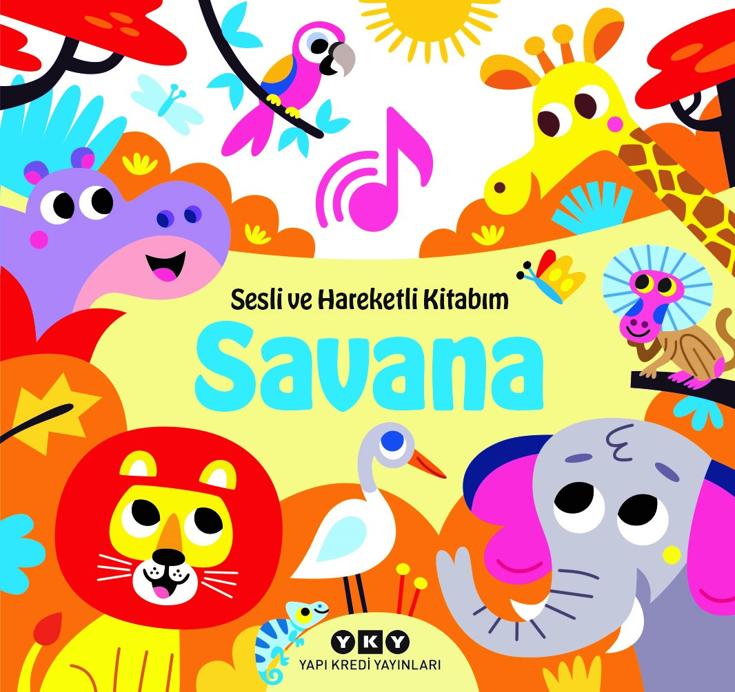 Sesli ve Hareketli Kitabım - Savana