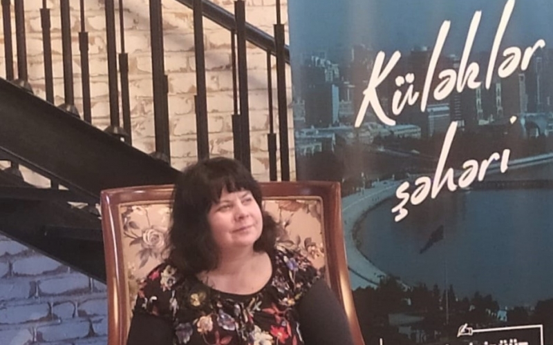 Estoniyalı yazıçının Bakıya həsr olunan romanının təqdimatı keçirilib