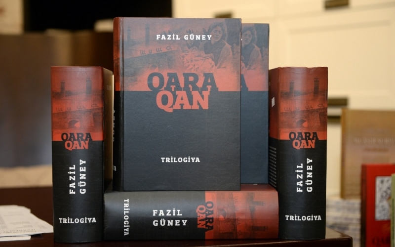 Fazil Güneyin “Qara Qan” tarixi roman-trilogiyasının təqdimatı keçirilib