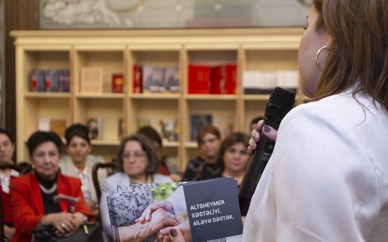 Brochure on Alzheimer's disease unveiled at Baku Book Center