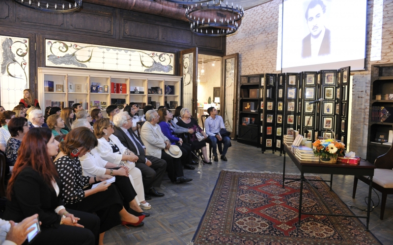 Bakı Kitab Mərkəzində xalq yazıçısı Maqsud İbrahimbəyovun xatirə gecəsi keçirilib