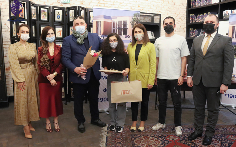 LANDAU School writing competition winners awarded at Baku Book Center