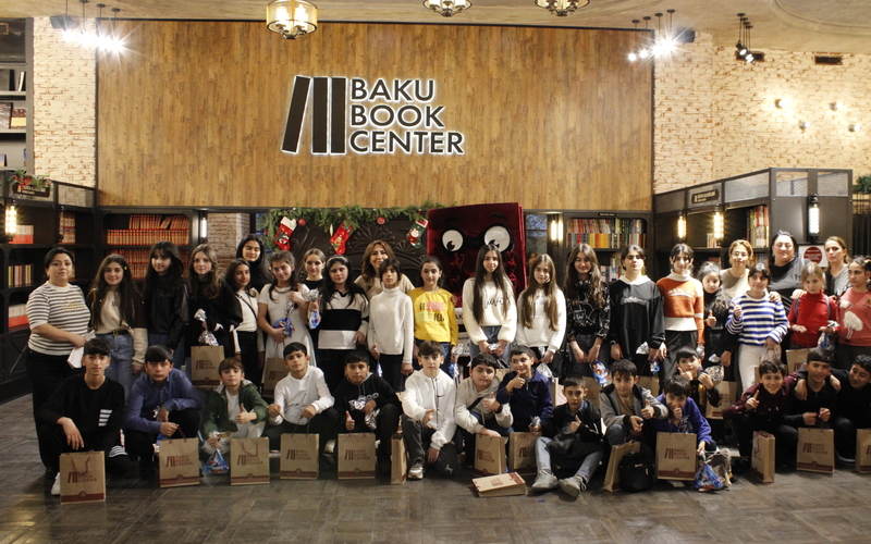 “Let's unite to have fun together” - Baku Book Center hosts bright New Year's celebration for children
