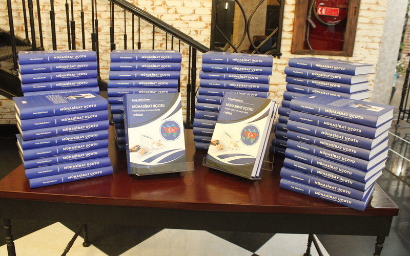 Presentation of accounting manual  held at Baku Book Center