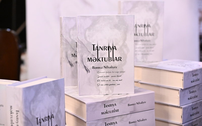 Состоялась презентация книги “Tanrıya məktublar”