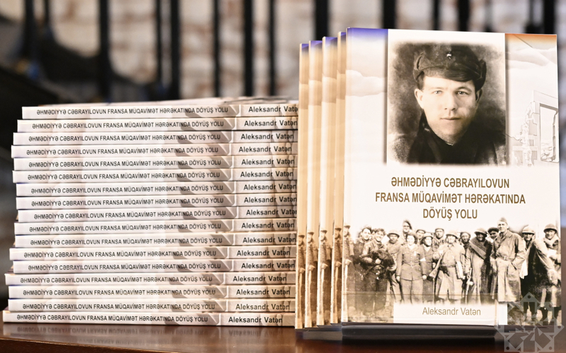 Fransa Müqavimət Hərəkatı qəhrəmanına həsr olunan kitab təqdim edilib