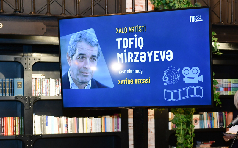 Memorial evening dedicated to Tofig Mirzoyev held at Baku Book Center