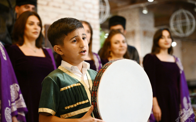 Literary and musical evening “Sənsiz” (“Without You”) held at the Baku Book Center as part of 18th Uzeyir Hajibeyli International Music Festival